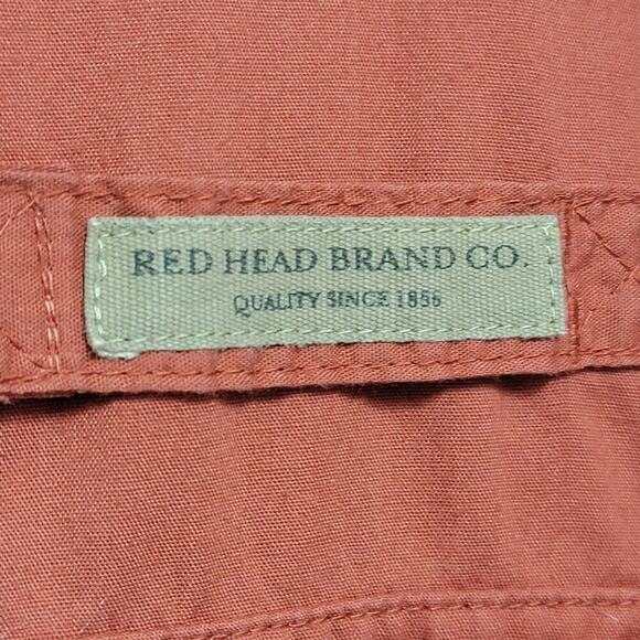 Red Head Short Sleeve Shirt XL Lightweight Outdoors Fishing 615 - Picture 6 of 14